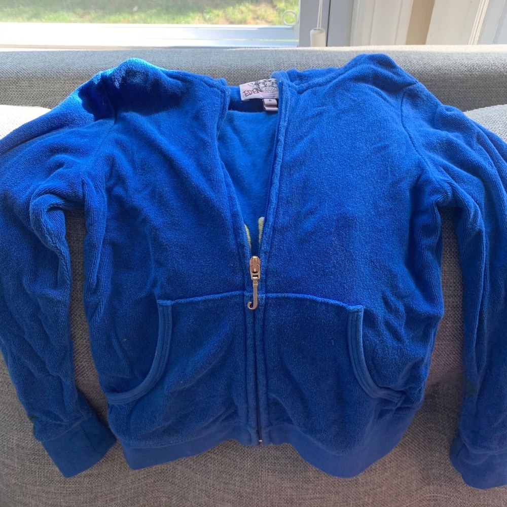 Girls zip up sweatshirt
